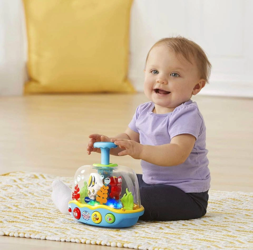 New VTech Learn & Spin Aquarium (No Box) - photo 3