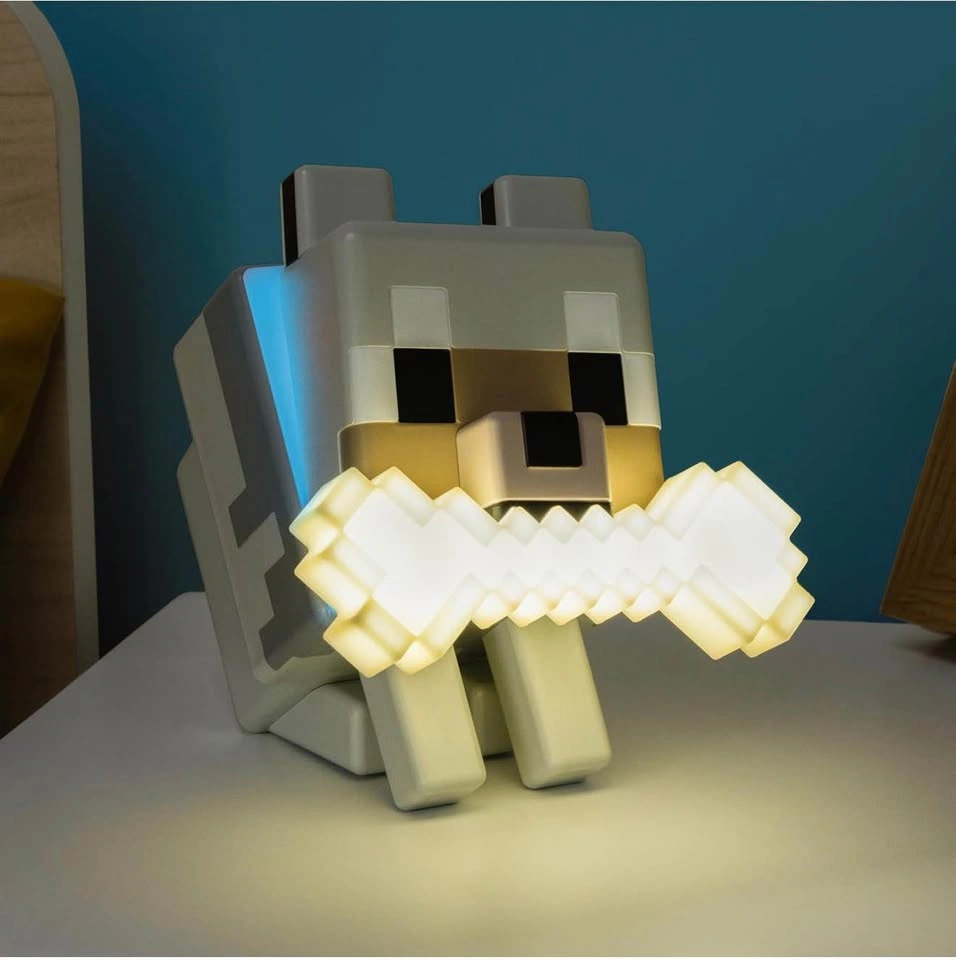 Minecraft Wolf GloBuddies 3D Color Changing Light - photo 4