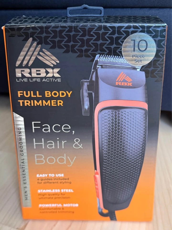 Brand New RBX 10-Piece Full Body Trimmer Set - photo 3