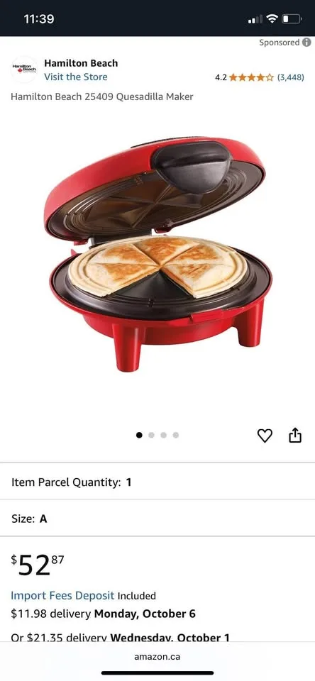 Quesadillas Maker image indicator(4)