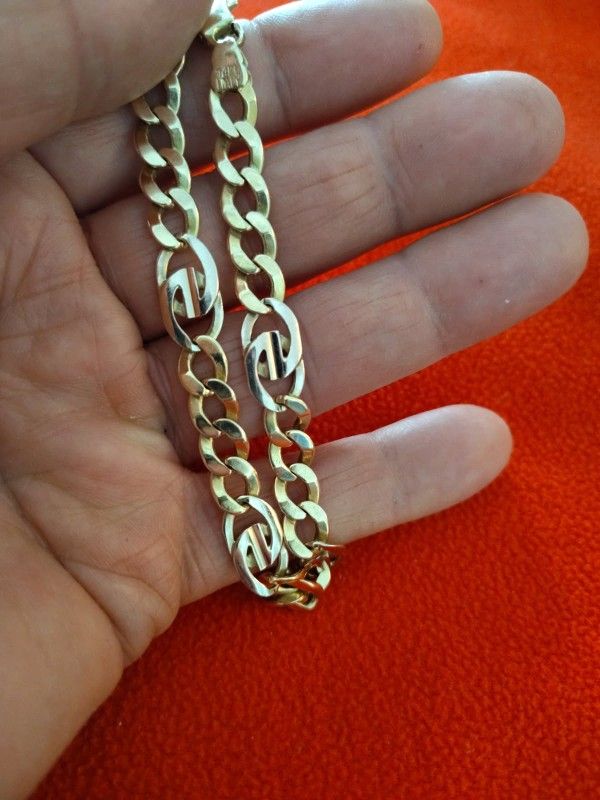 Mens Italian Gold Bracelet