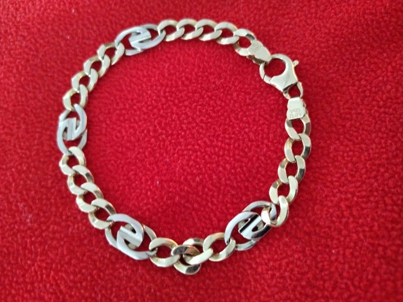 Mens Italian Gold Bracelet - photo 2