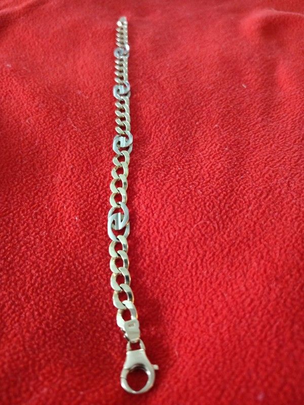 Mens Italian Gold Bracelet - photo 3