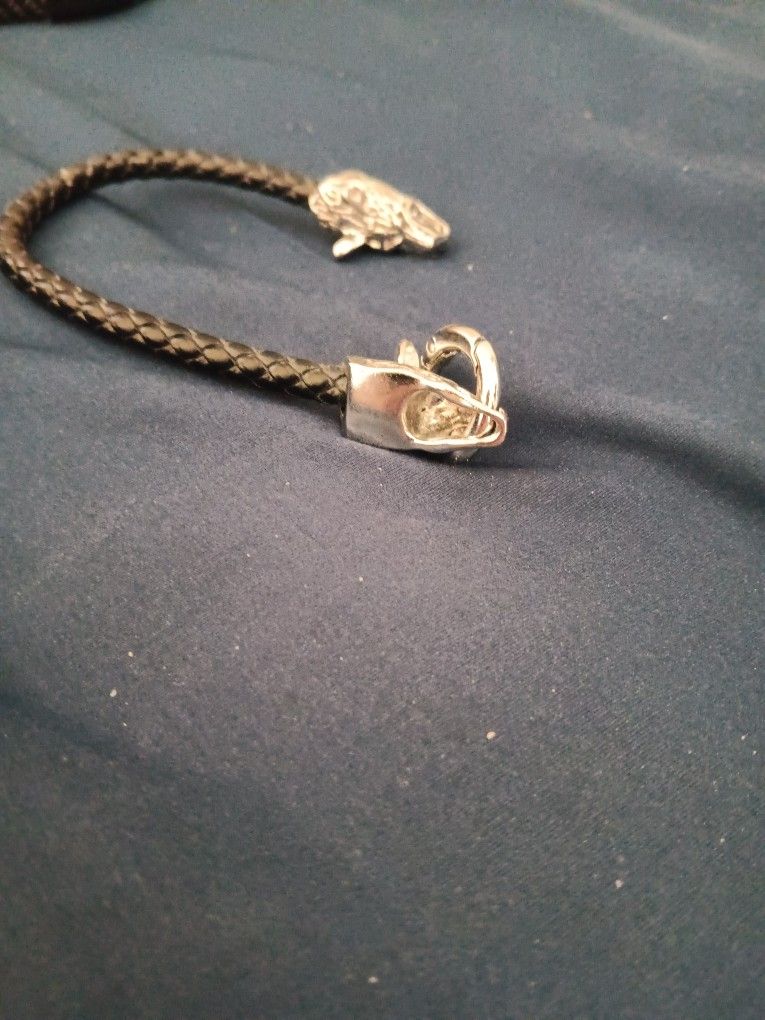 Mens Wolf Bracelet - photo 2