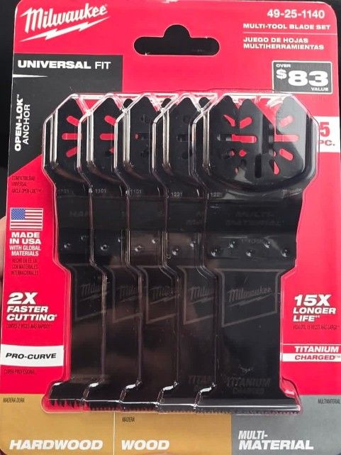 Milwaukee Universal Fit Blade Sets