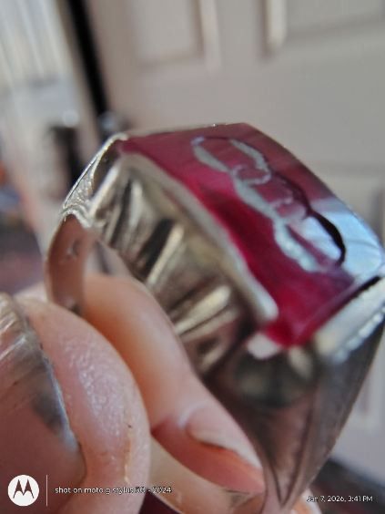 Gold Red Ruby Ring - photo 3
