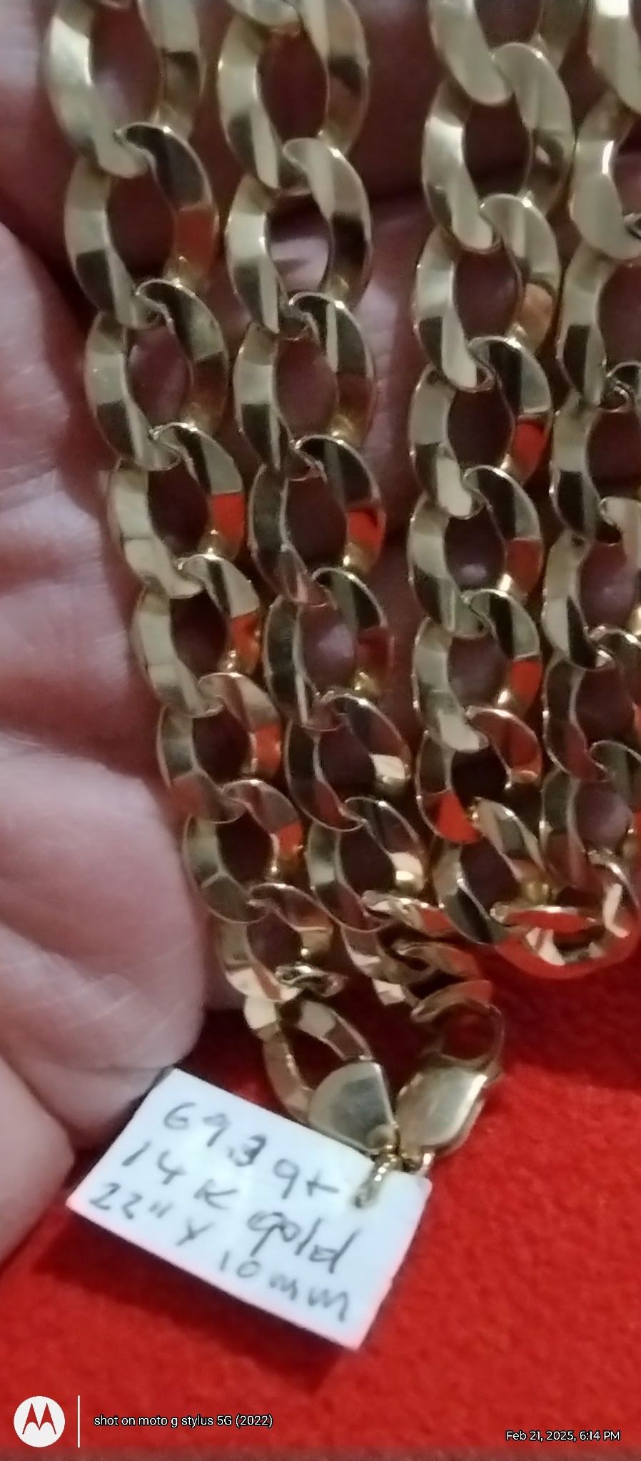 Mens Gold Necklace - photo 3