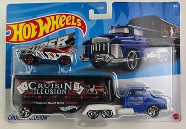 Hot Wheels Cruisin Illusion Super Rigs