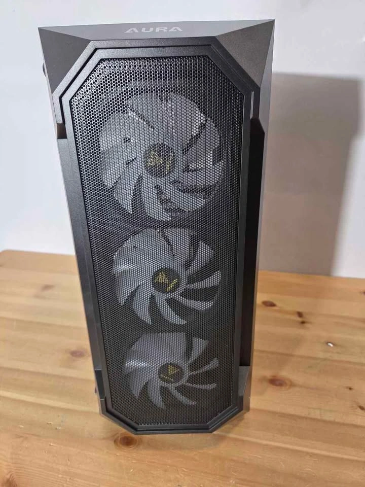 Gaming PC Case White ARGB Tempered Glass ATX, New - photo 4