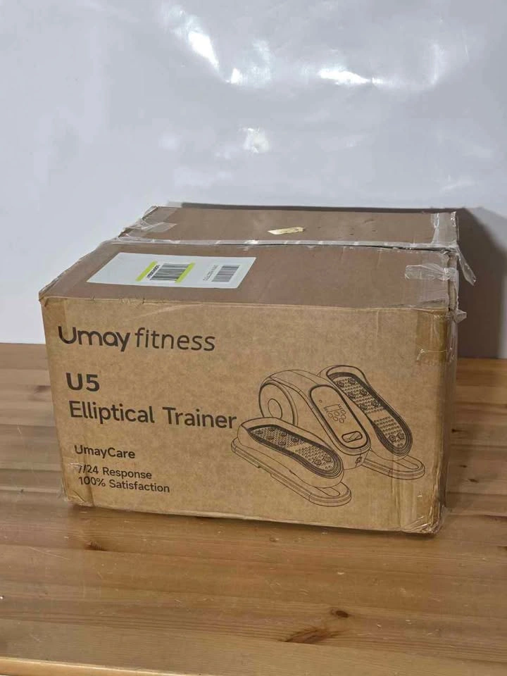 Under Desk Elliptical Machine Seated Pedal Exerciser, New - photo 2