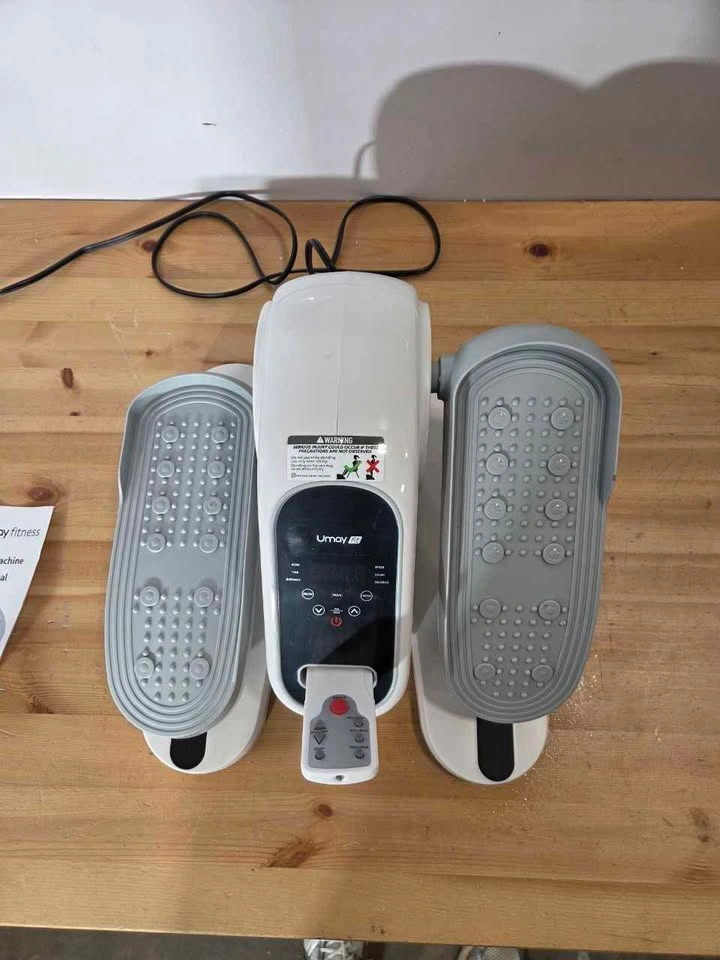Under Desk Elliptical Machine Seated Pedal Exerciser, New - photo 4