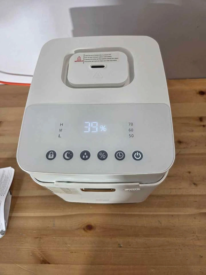 Warm Mist Humidifier 3.3L Large Room White - photo 2