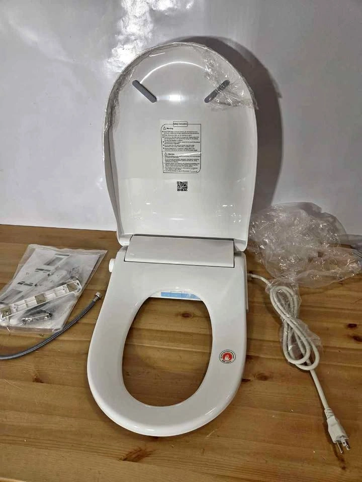Heated Bidet Toilet Seat Elongated with Dryer, New