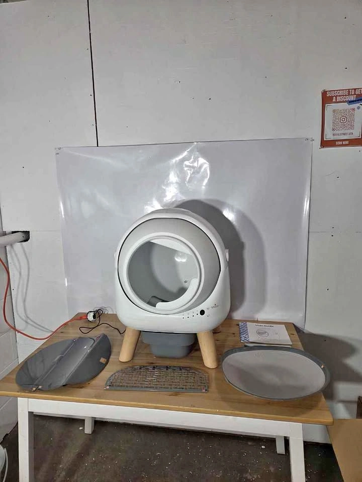 Self Cleaning Cat Litter Box Automatic Smart App, New