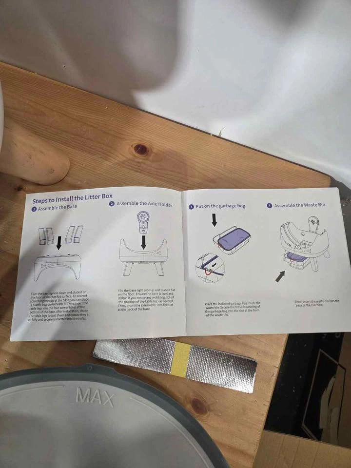 Self Cleaning Cat Litter Box Automatic Smart App, New - photo 3