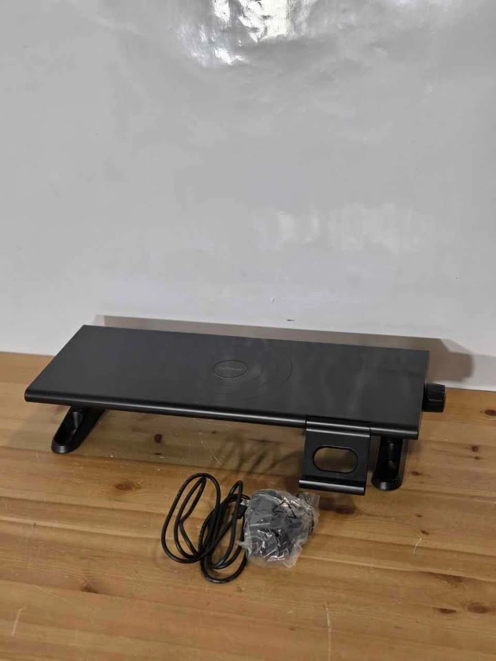 Monitor Stand Riser with USB-C Hub Adjustable, New - photo 3