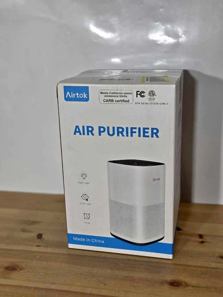 Air Purifier Large Room HEPA Filter Quiet, New