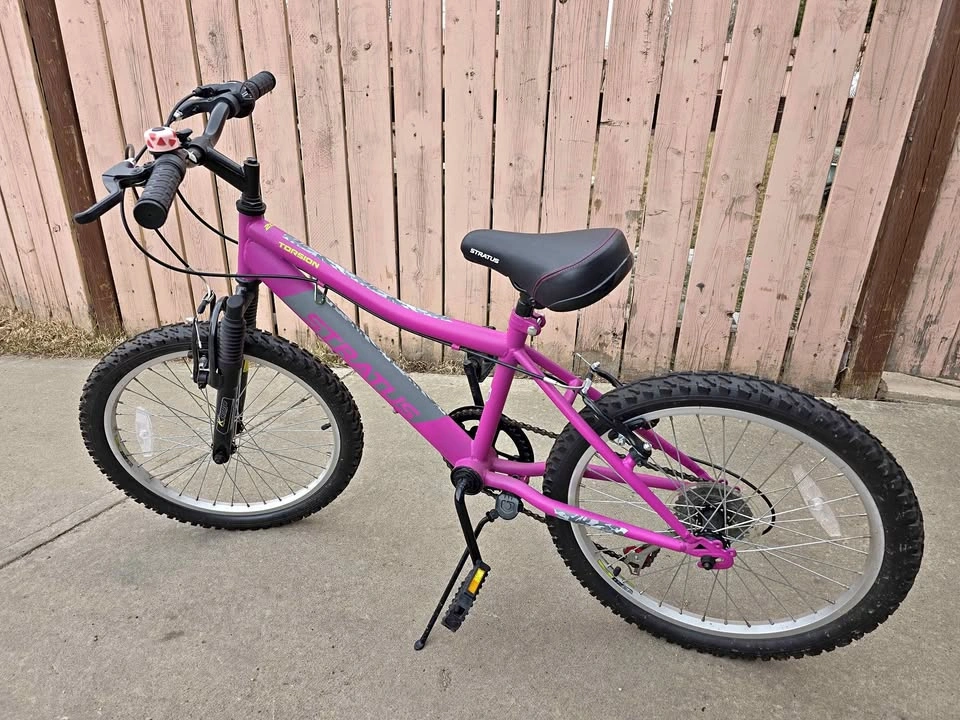 20" Pink Kid's Bike Stratus Torsion