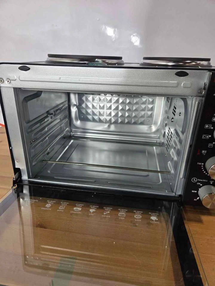 NutriChef Convection Oven Rotisserie w/ Dual Hot Plates - New - photo 5