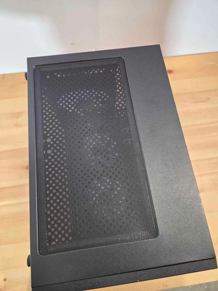 Micro ATX Gaming PC Case ARGB Fans Dual Glass, New - photo 4