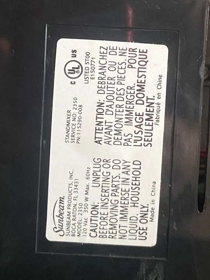 Sunbeam Mixmaster Stand Mixer (Heritage Series) image indicator(3)