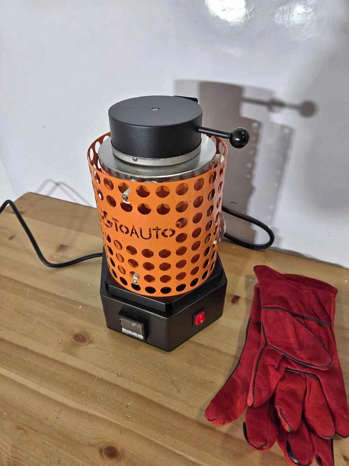 Gold Melting Furnace 1 to 3kg 1800W 110V New