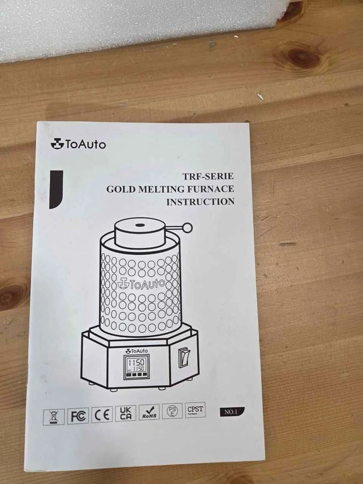 Gold Melting Furnace 1 to 3kg 1800W 110V New - photo 5