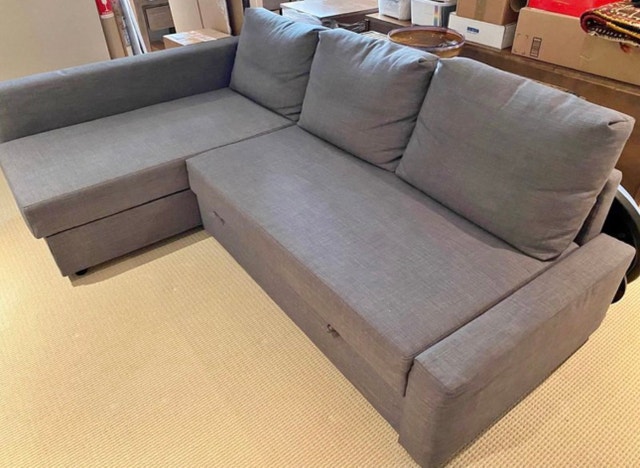 IKEA Sleeper Pullout Sectional Couch - photo 2