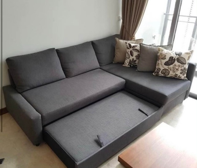 IKEA Sleeper Pullout Sectional Couch - photo 4