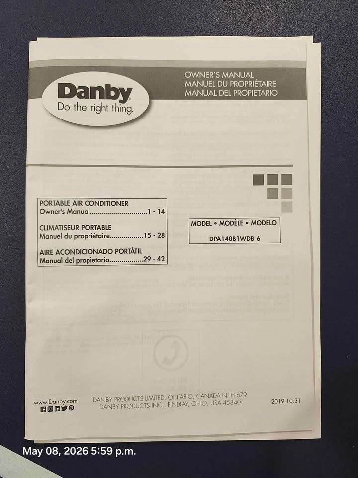 Danby Portable Air Conditioner - photo 4