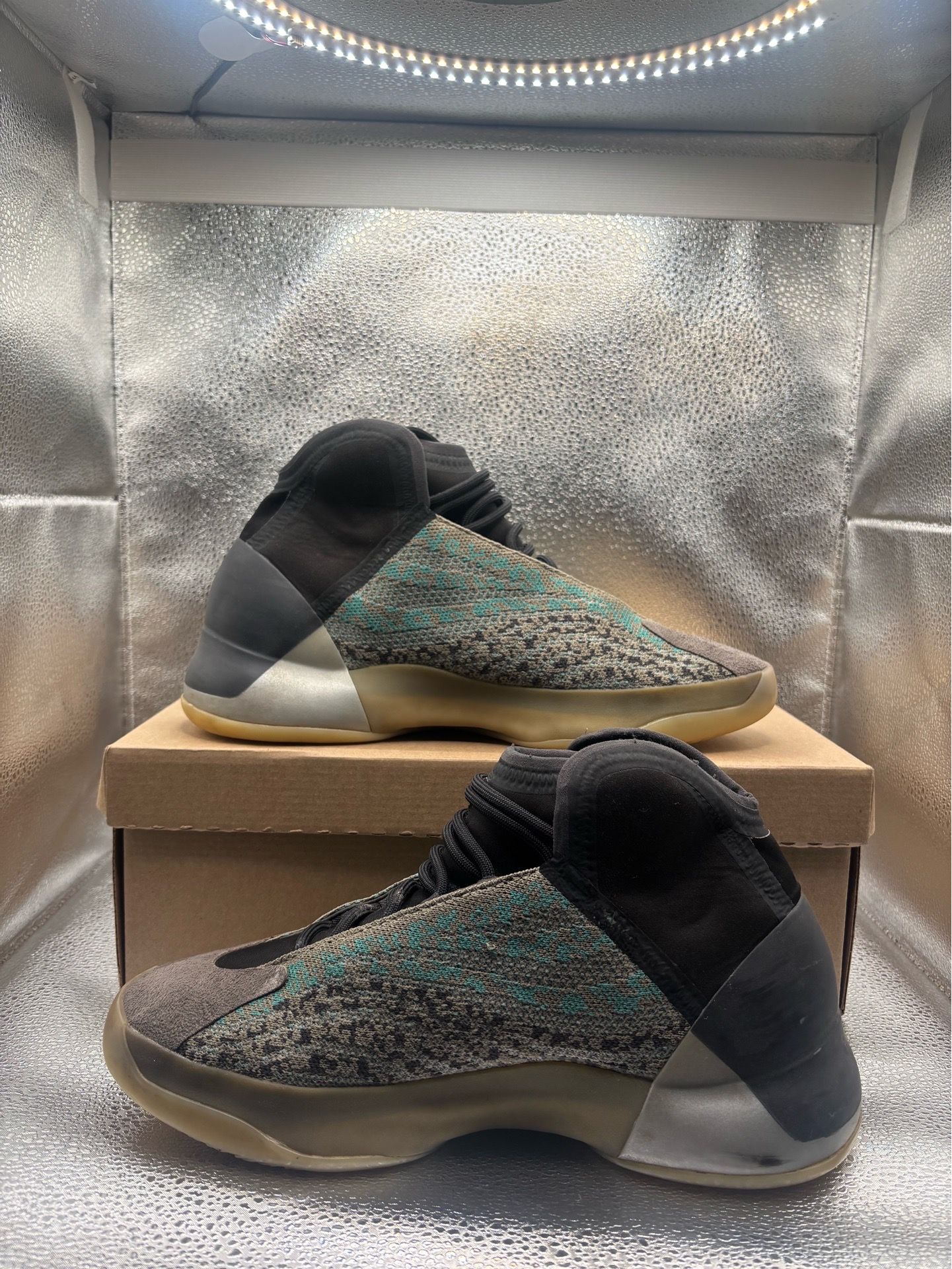 Adidas Yeezy QNTM Teal Blu - photo 5