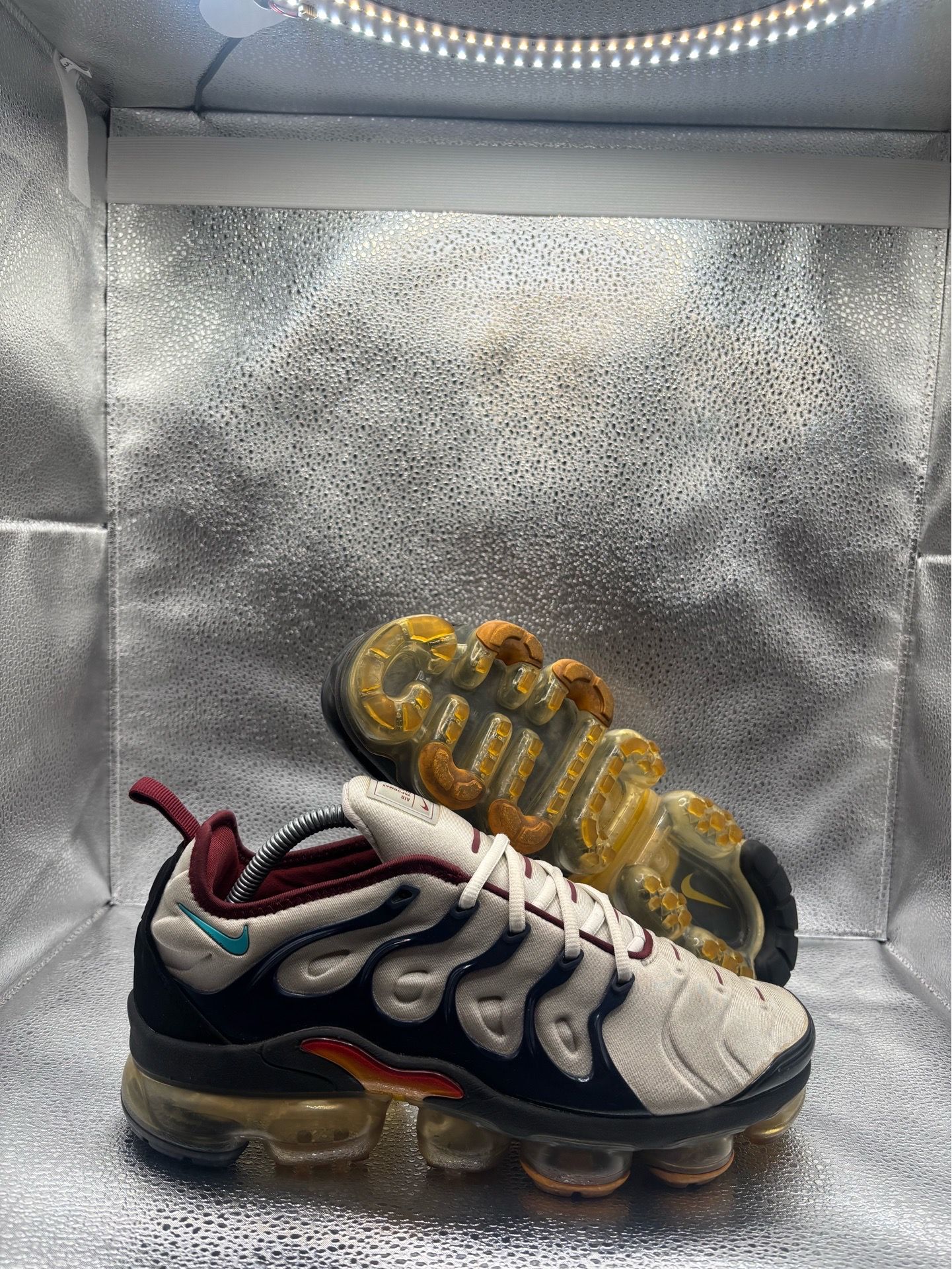 Nike Air Vapormax Plus Platinum Midnight Navy