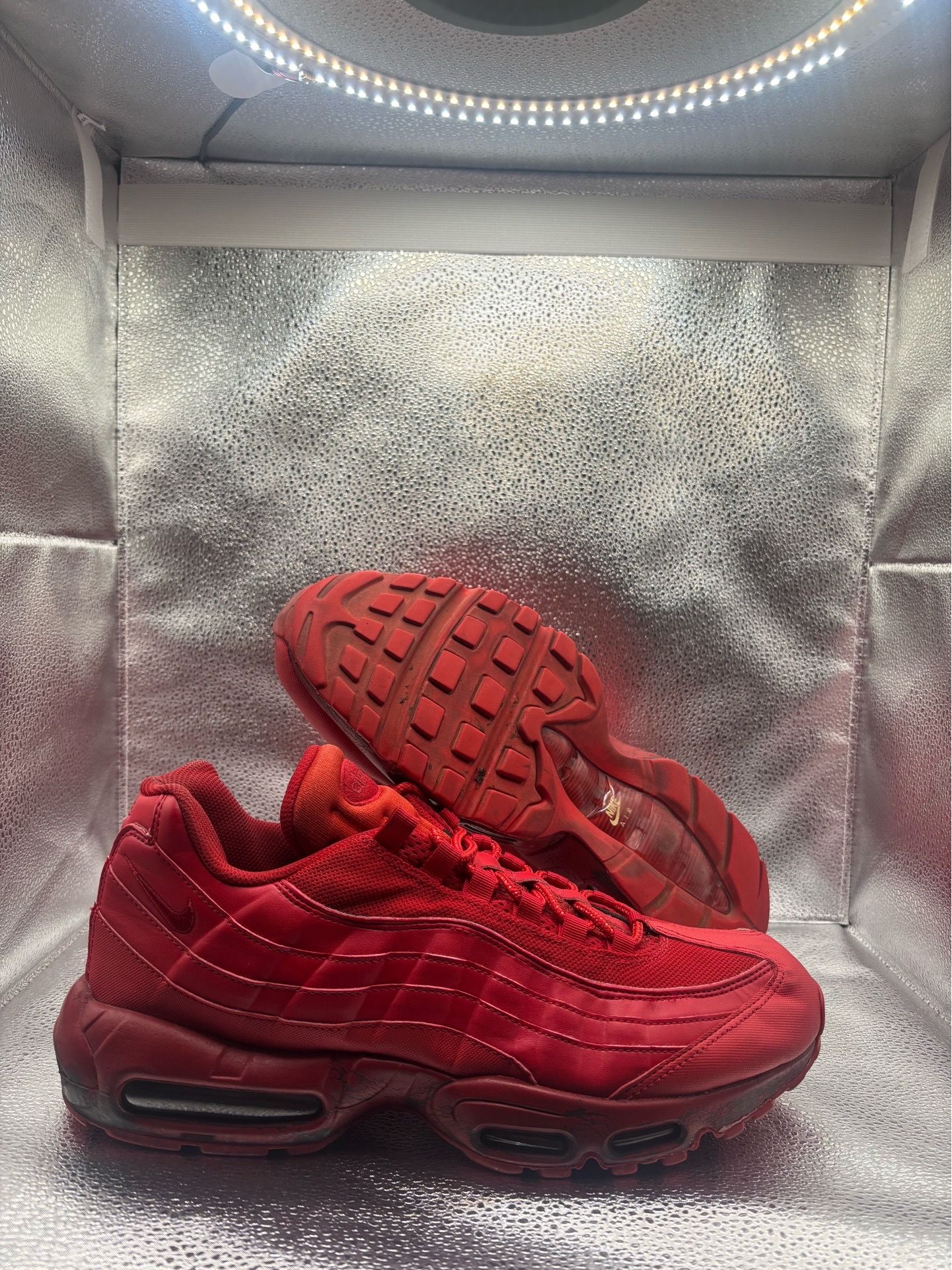 Nike Air Max 95 Triple Red - Men's Size 13