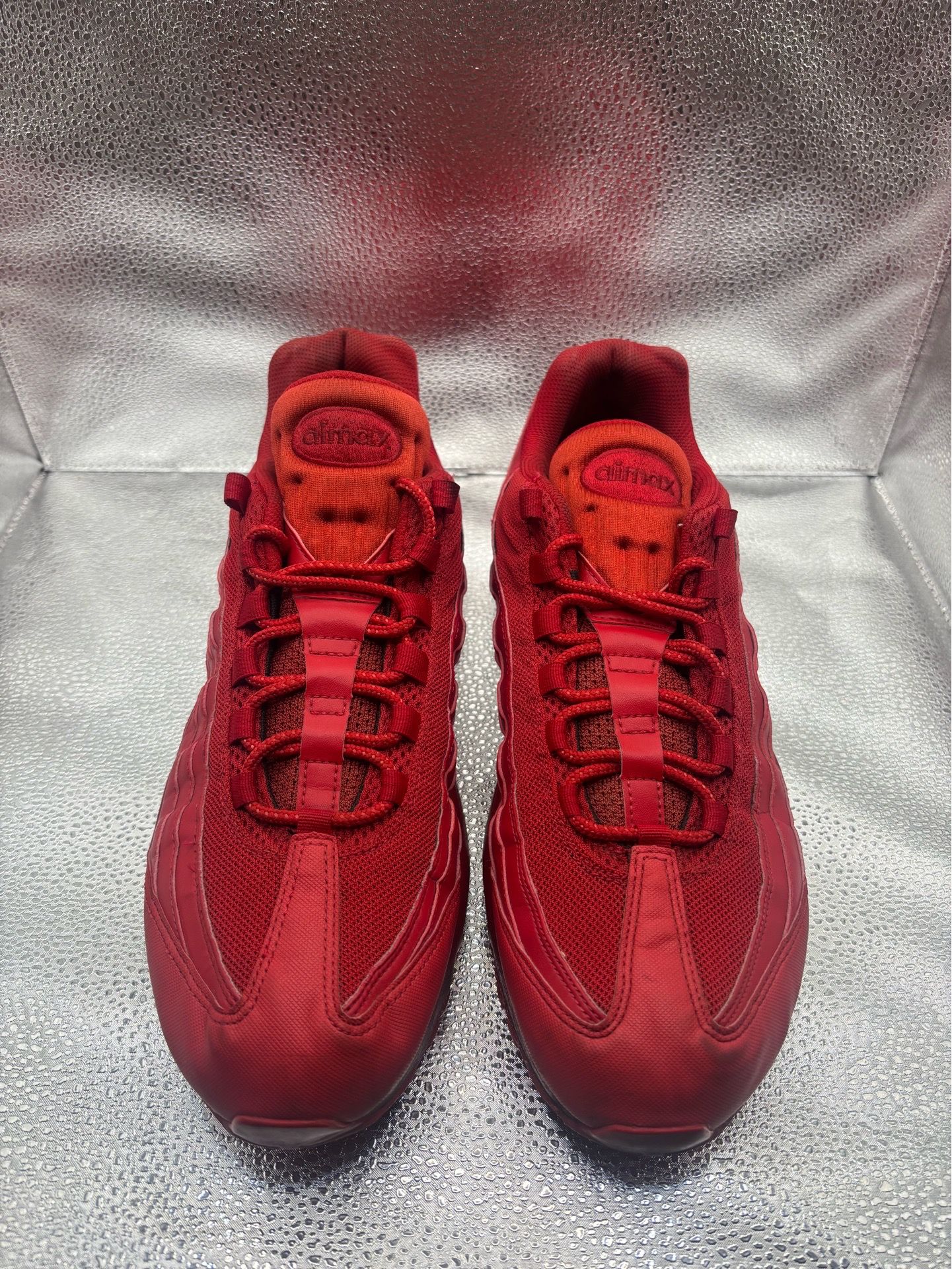 Nike Air Max 95 Triple Red - Men's Size 13 - photo 2