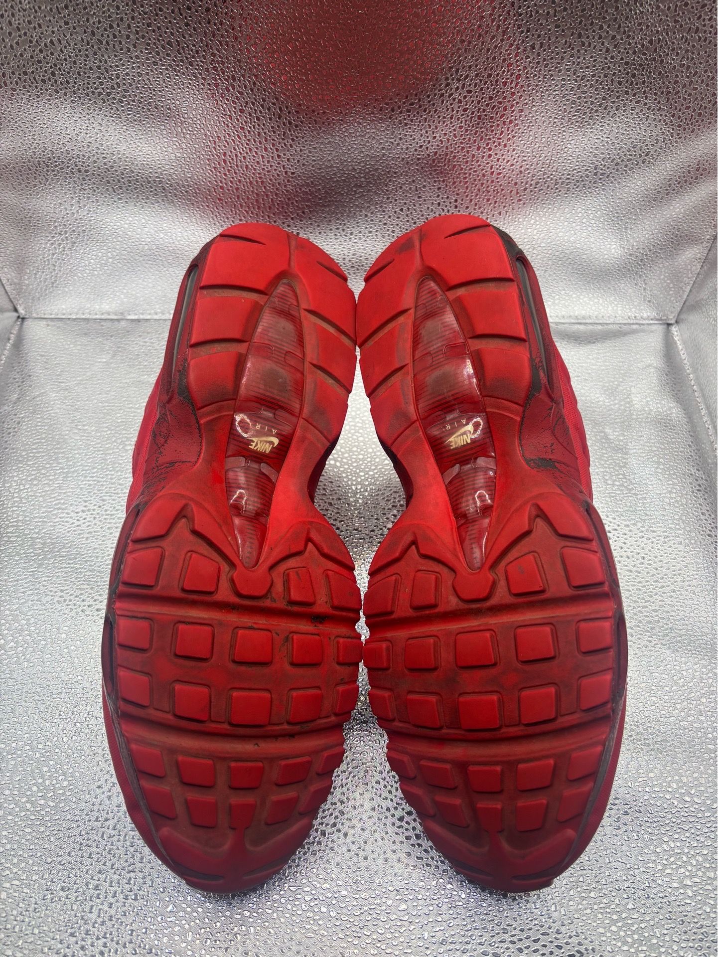 Nike Air Max 95 Triple Red - Men's Size 13 - photo 3