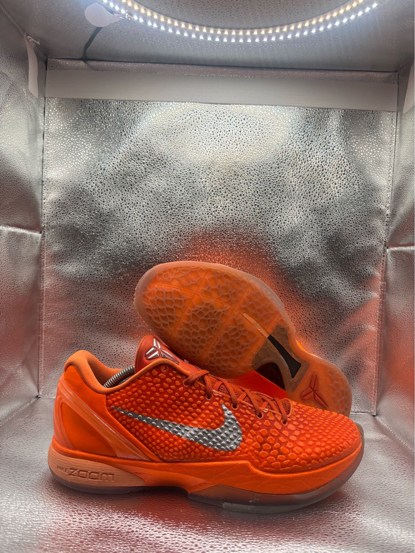 Nike Kobe 6 Total Orange - Size 11 Men's
