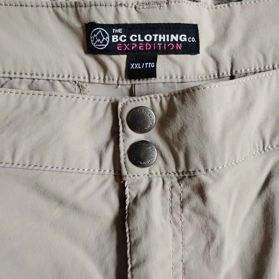 Plus Size Ladies Convertible Beige/Gray Pants - photo 3