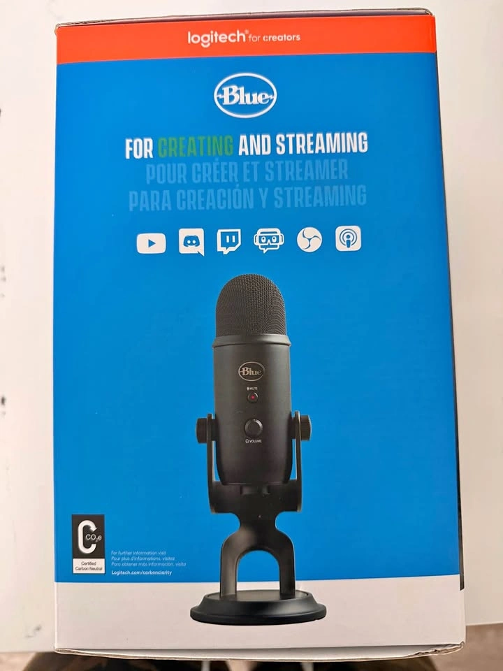 Logitech Blue Yeti USB Microphone (Brand New Unopened)