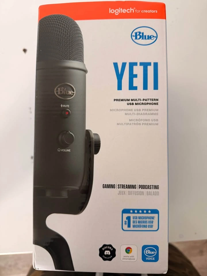 Logitech Blue Yeti USB Microphone (Brand New Unopened) - photo 2