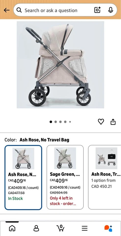 Familidoo Q1 Multi-use Kids Wagon Stroller (Grey)