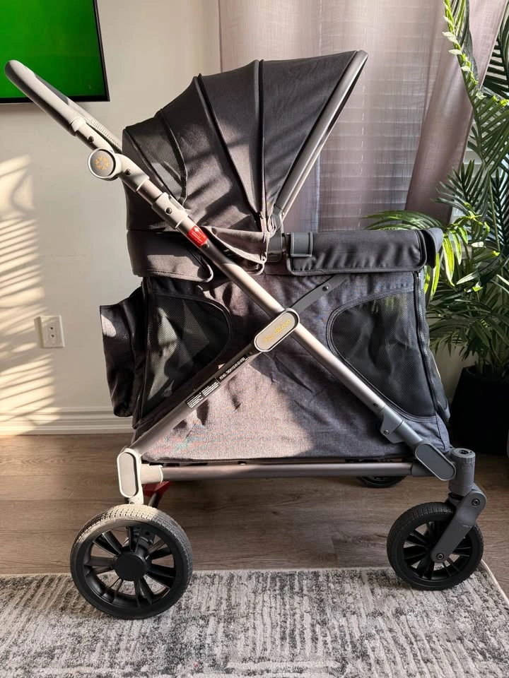 Familidoo Q1 Multi-use Kids Wagon Stroller (Grey) - photo 3