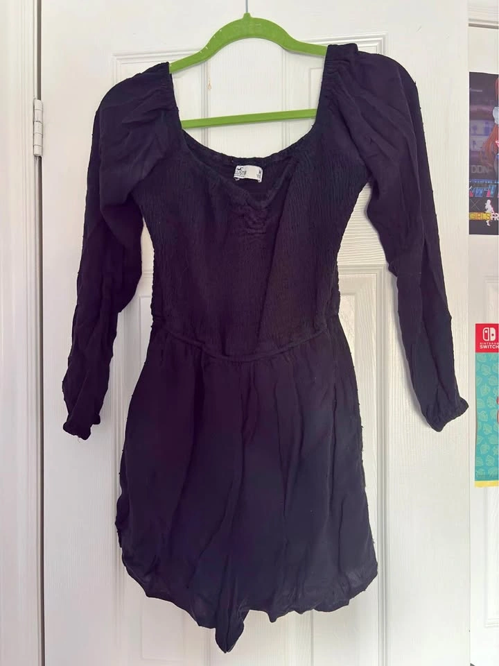 Hollister Black Women’s Romper