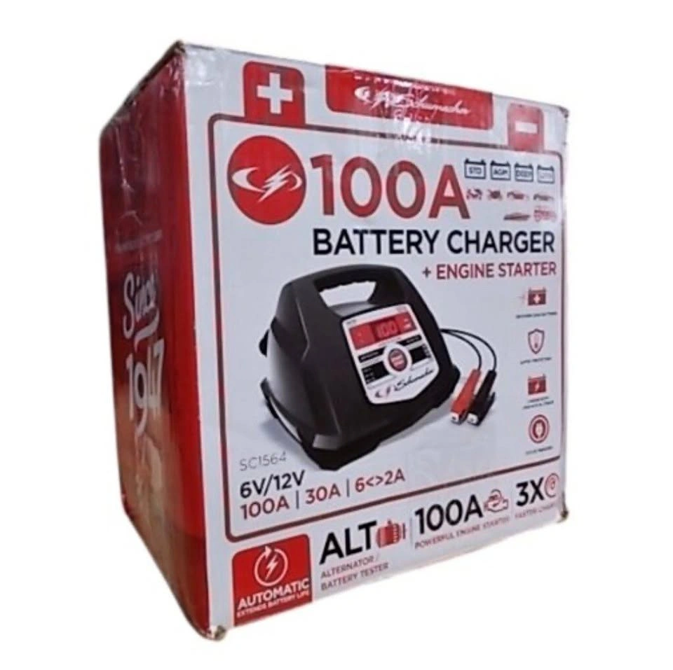 Schumacher SC1564 6V/12V Battery Charger & 100A Engine Starter