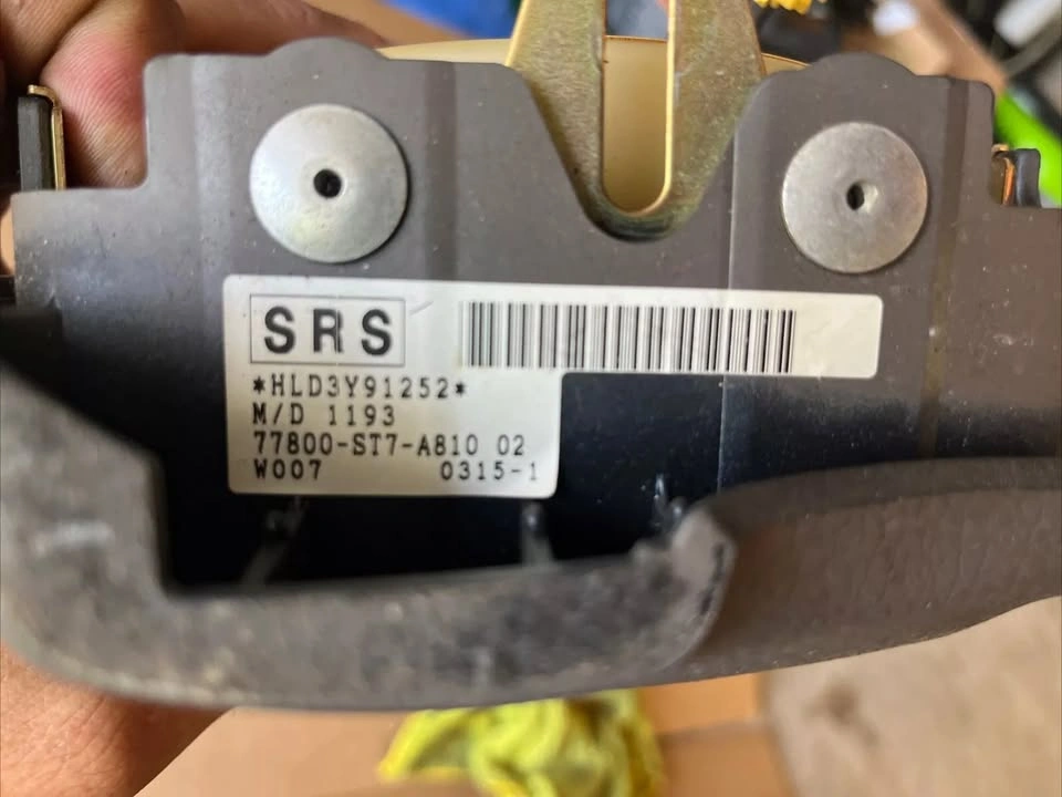 1994 Acura Integra Coupe Airbag Steering Wheel - photo 2