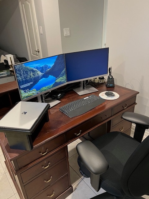 Antique Desk Excellent Condition Asking $450 - photo 2