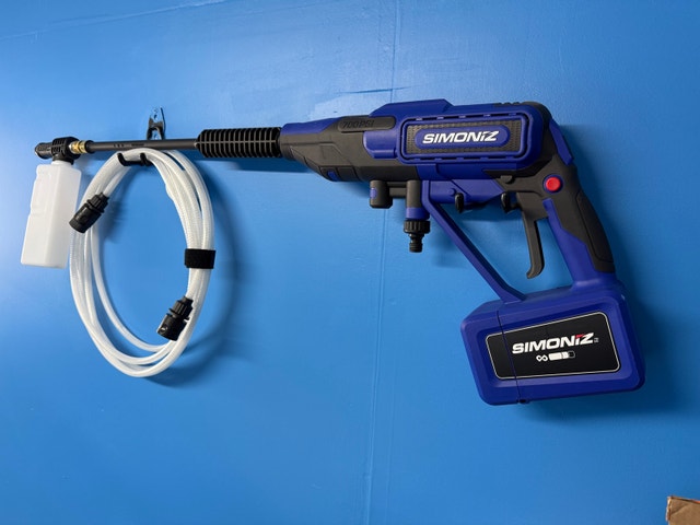 Simoniz Cordless Pressure Washer Gun