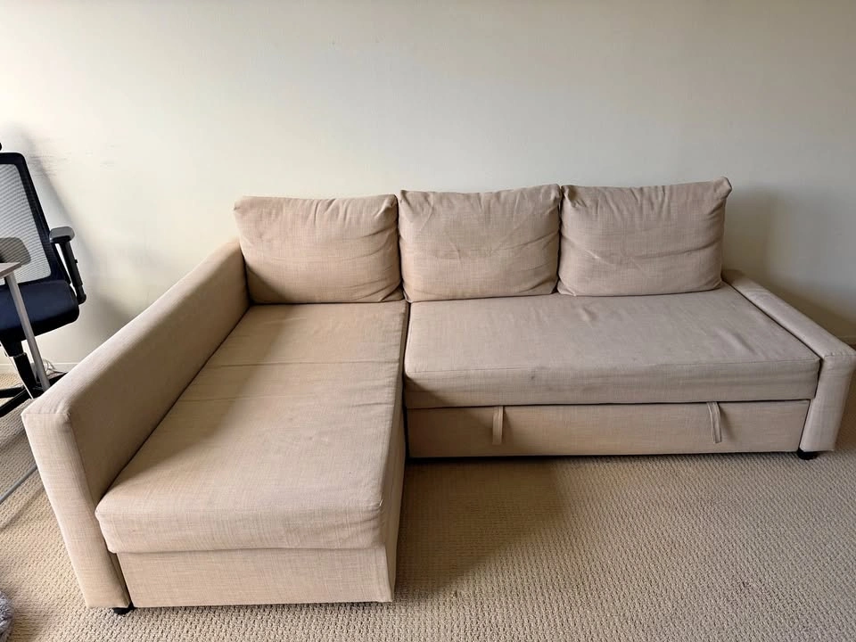 IKEA FRIHETEN Sleeper Sectional Sofa w/ Storage