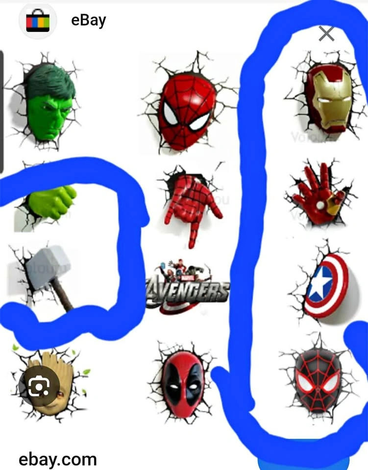 The Avengers LCD Light -