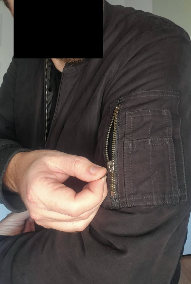 Uniqlo Bomber Suede-like Mens Medium - photo 2