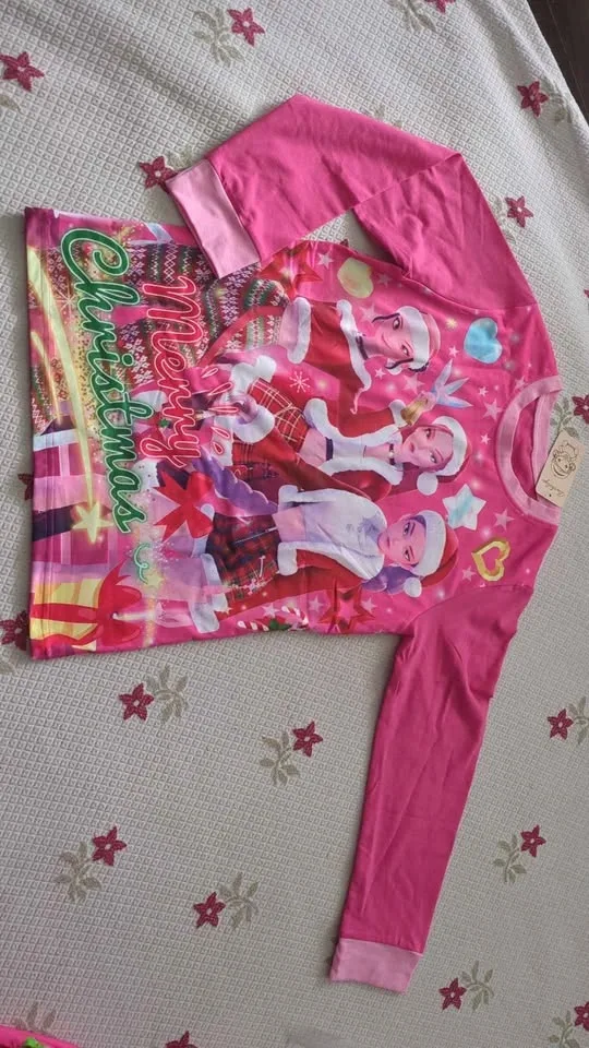 K-pop Demon Hunters Christmas Pajama Set Size 10 - photo 2